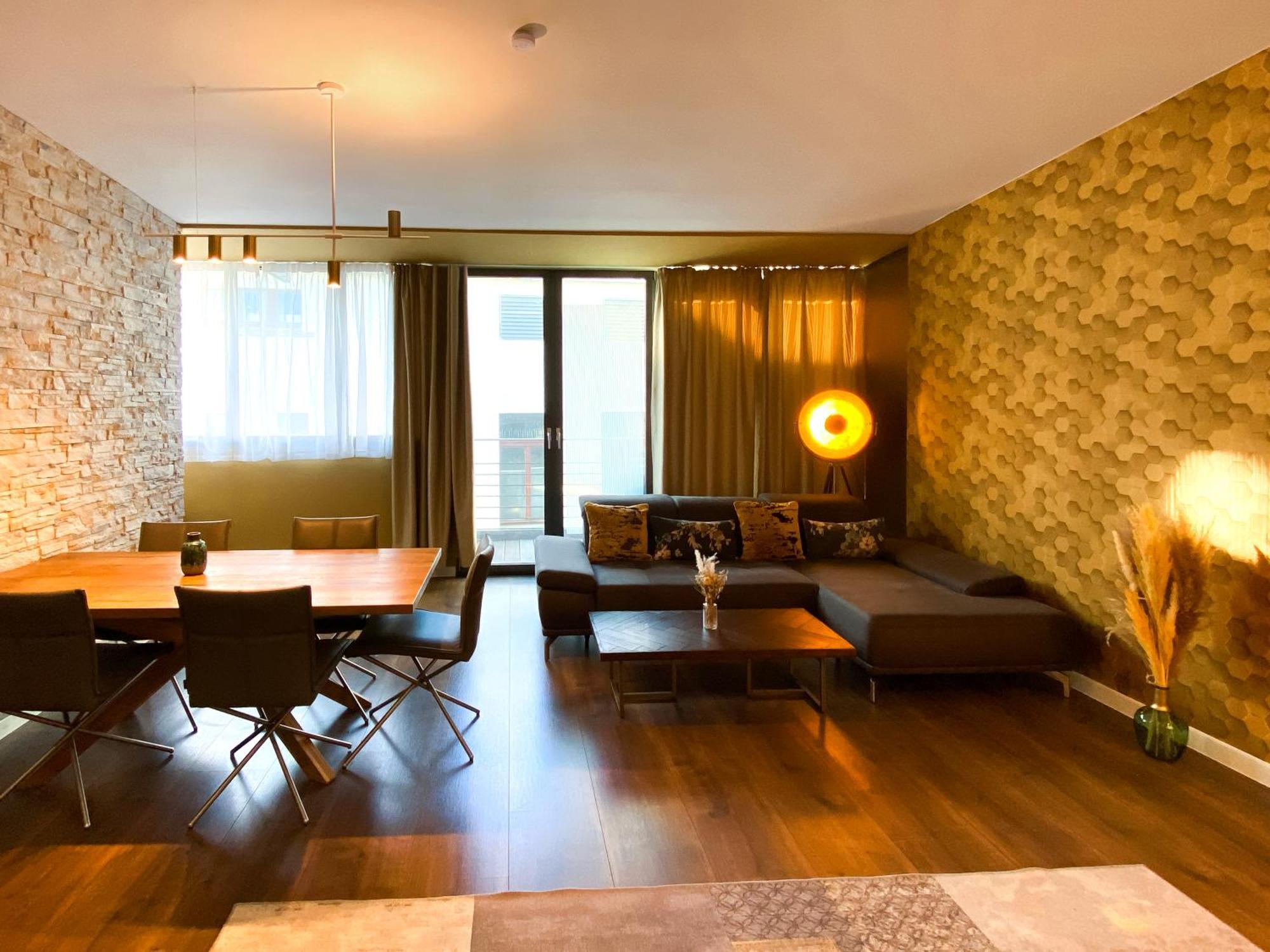 Exklusives Leipzig City Apartment Sunrise Bagian luar foto