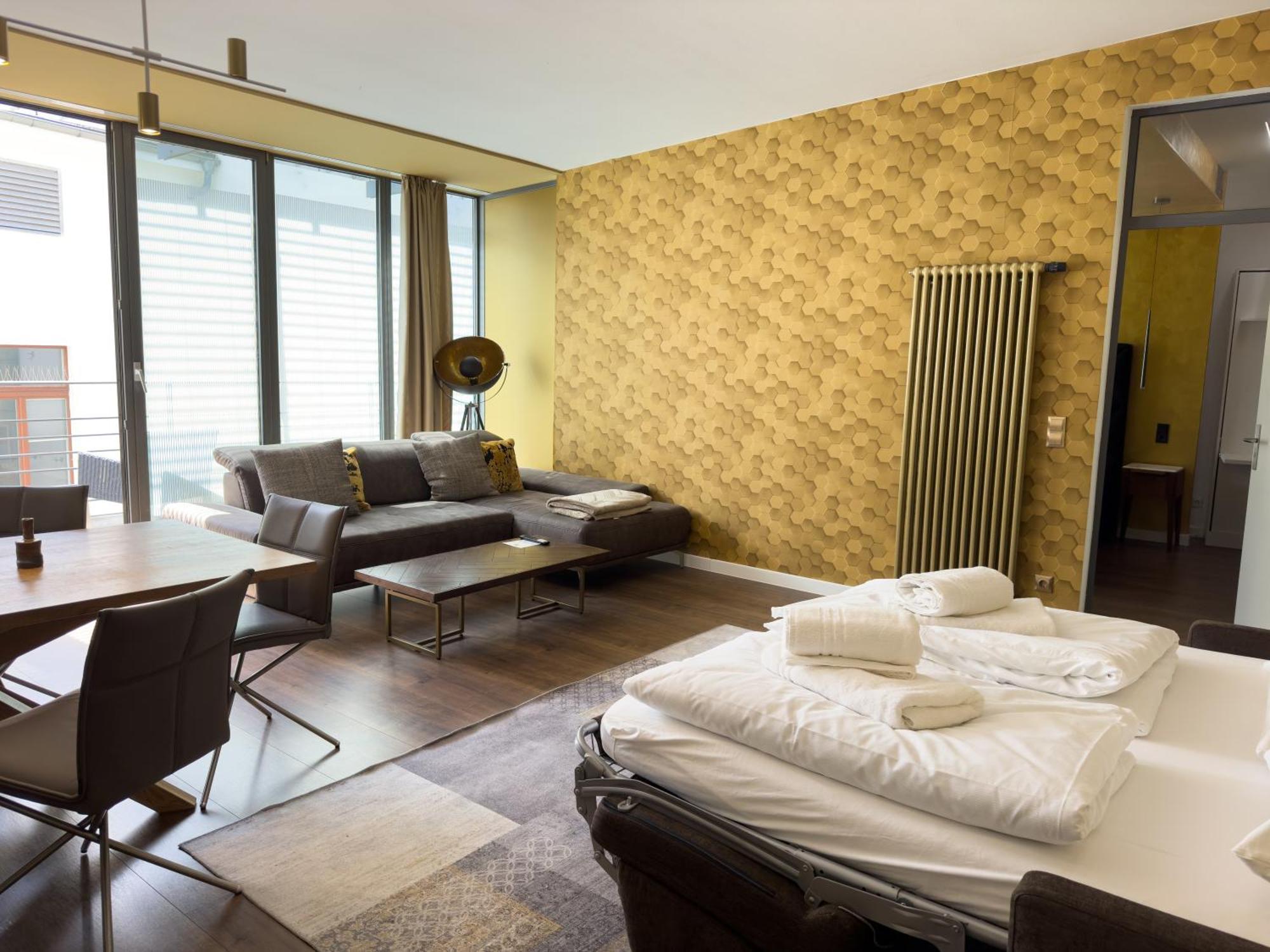 Exklusives Leipzig City Apartment Sunrise Bagian luar foto