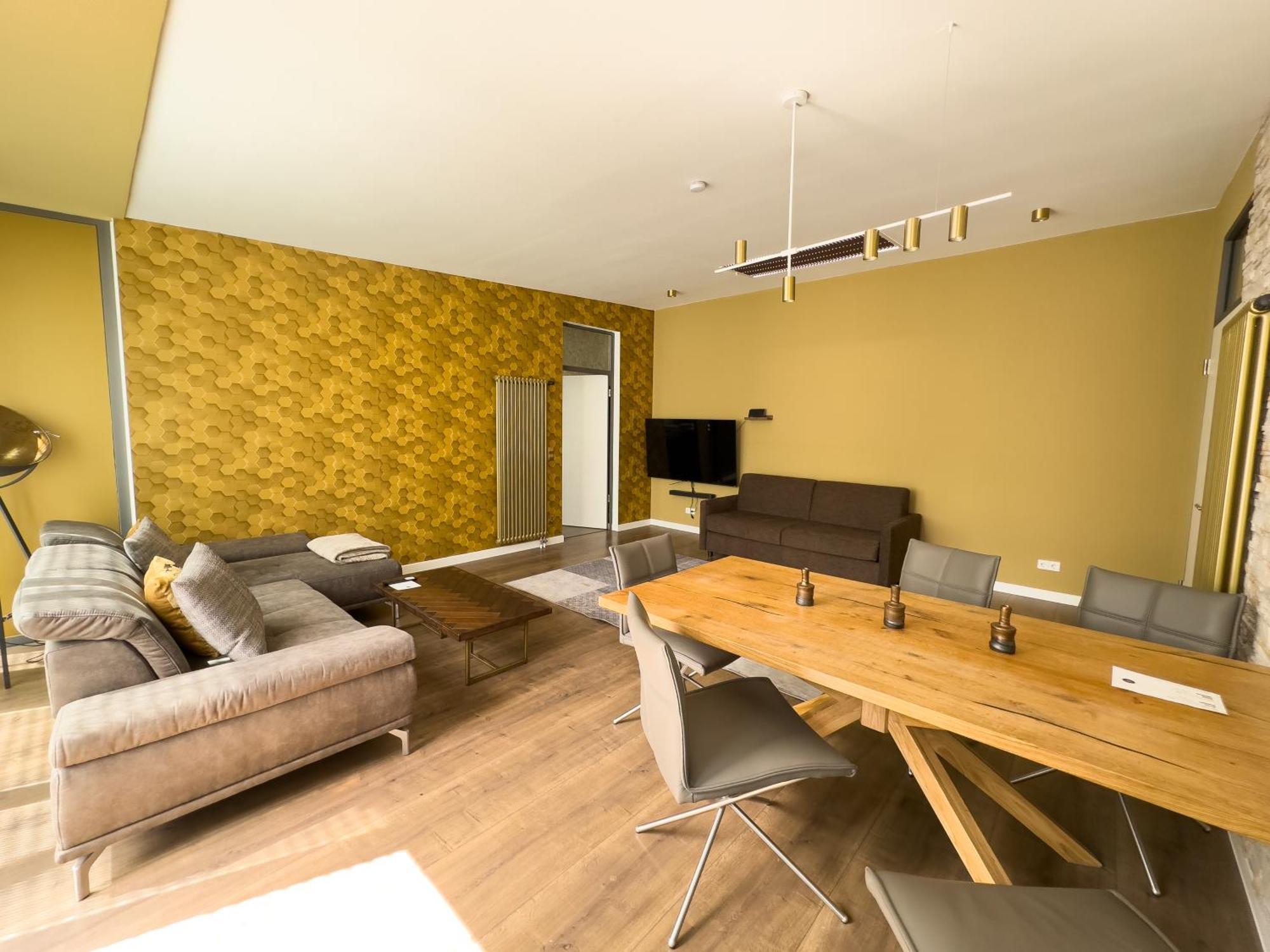 Exklusives Leipzig City Apartment Sunrise Bagian luar foto