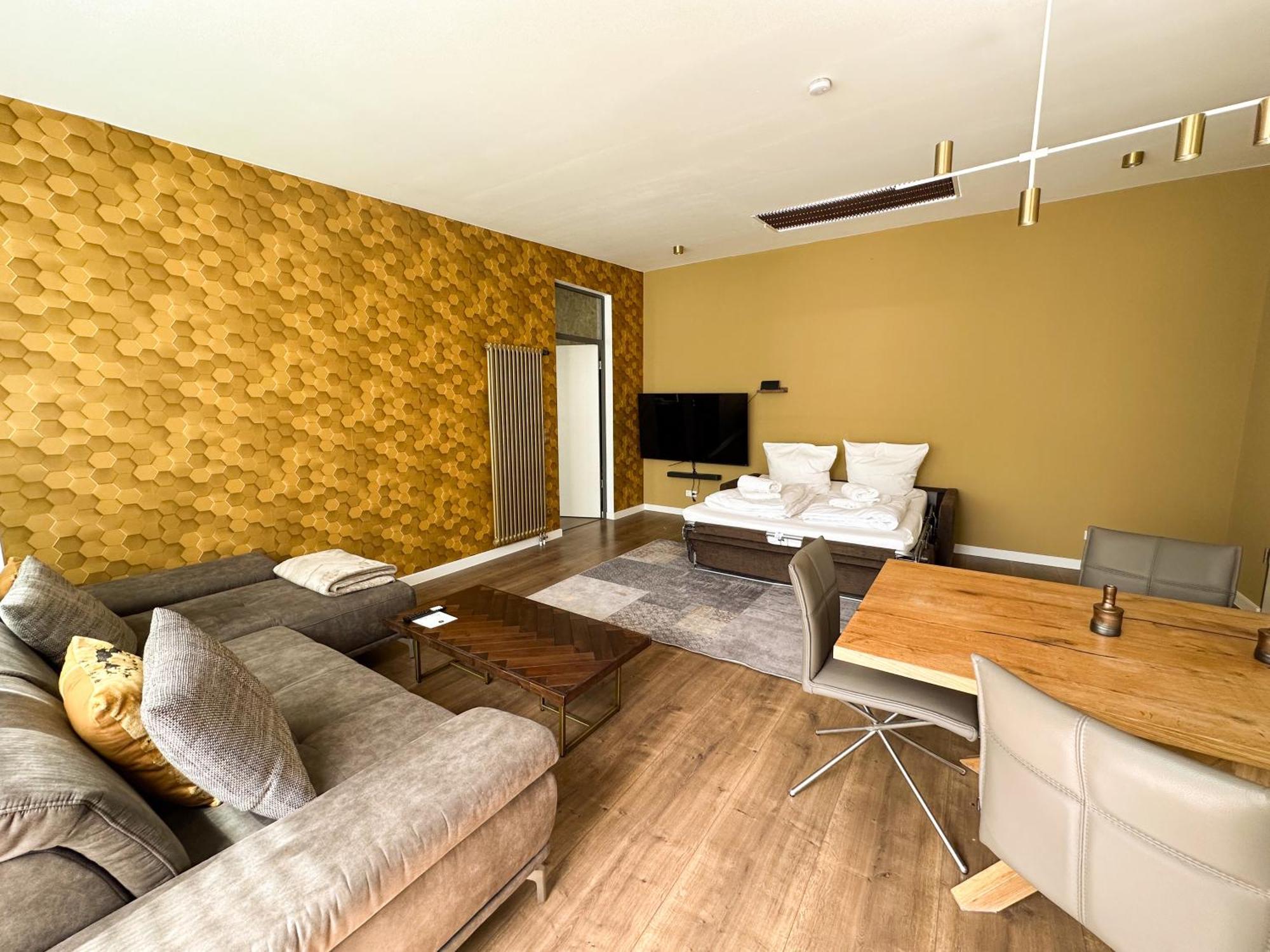 Exklusives Leipzig City Apartment Sunrise Bagian luar foto