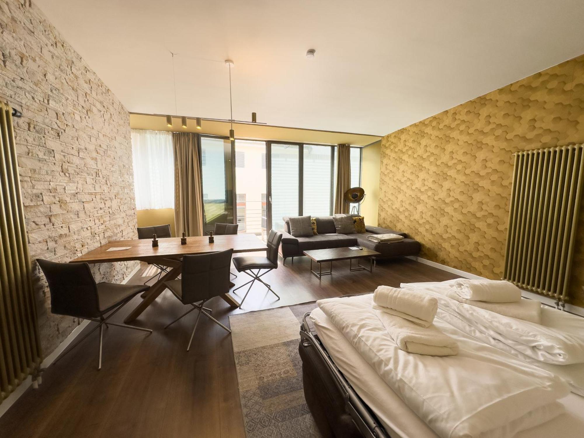 Exklusives Leipzig City Apartment Sunrise Bagian luar foto
