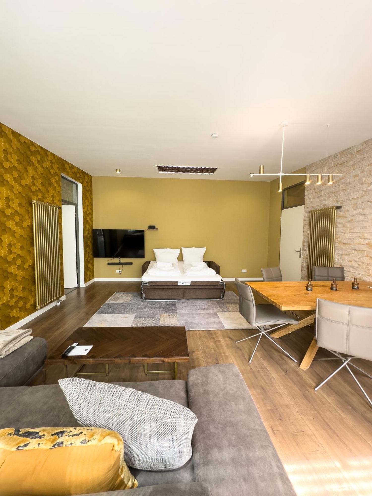 Exklusives Leipzig City Apartment Sunrise Bagian luar foto